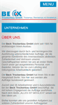 Mobile Screenshot of beck-trockenbau.de